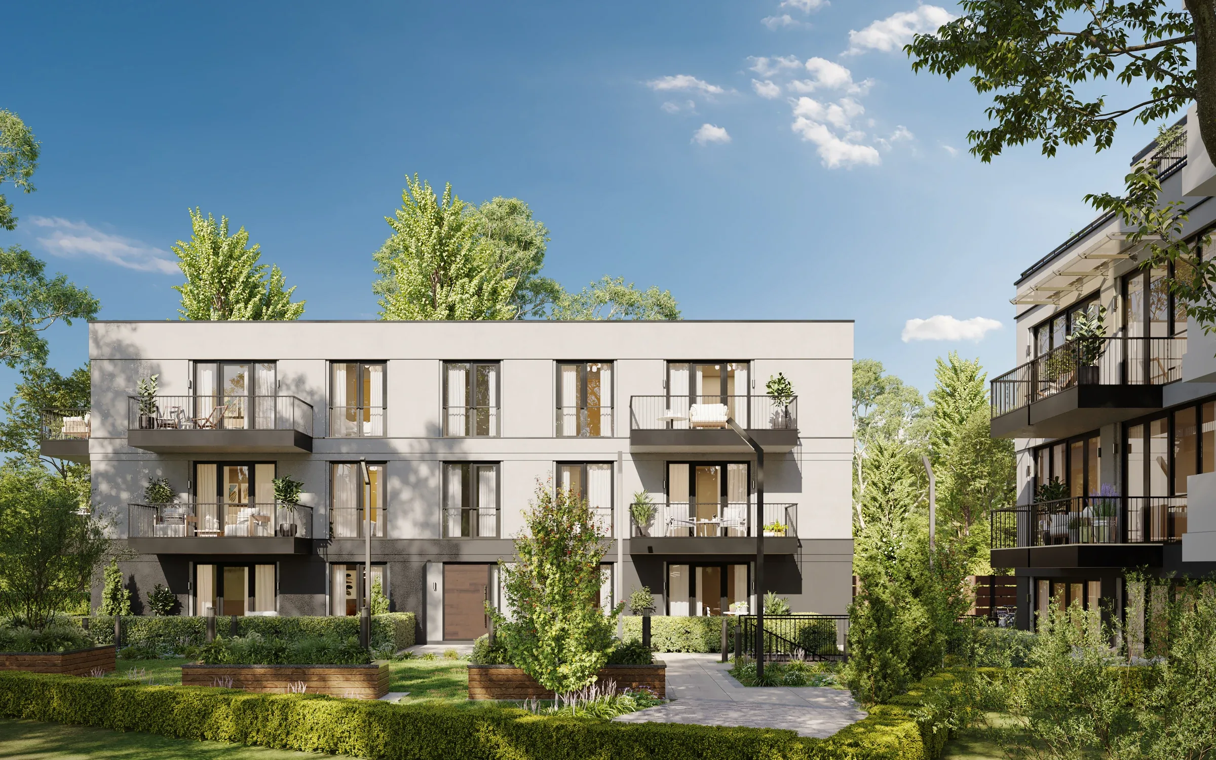 Collective Living — Landscape & balconies